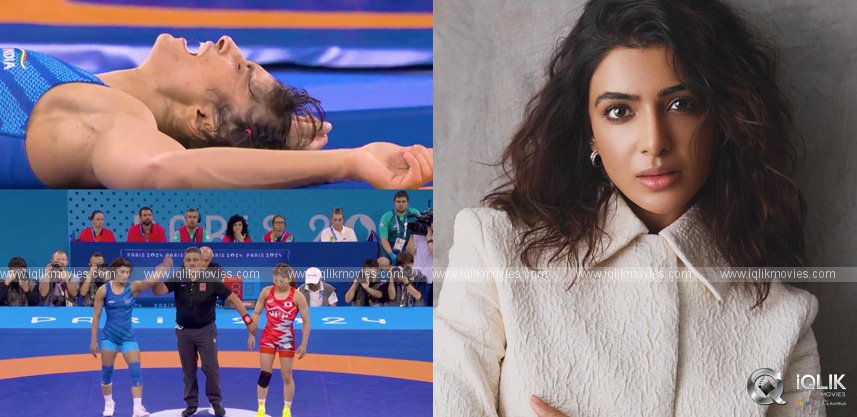 vinesh-phogat-s-disqualification-samantha-reacts