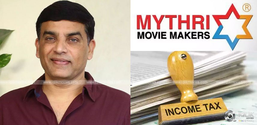 Dil Raju, and Mythri Movie Makers under Income Tax Radar