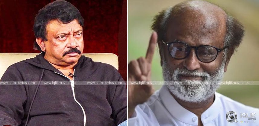 Ram Gopal Varma Triggers Controversy Against Rajinikanth