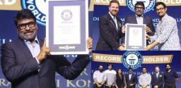 Megastar Chiranjeevi Becomes Guinness Book of World Record Holder