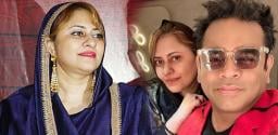 I trust him with all my life, Saira about ex-husband AR Rahman