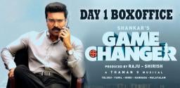 Game Changer Day 1 Collections: Grossed More Than 186 Cr