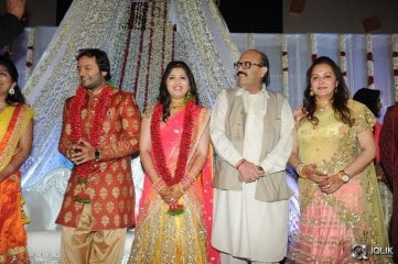 Celebs at Jaya Prada Sister Son Engagement Gallery